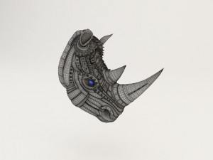 rhino head 3D Model