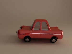 toycar 3Dモデル