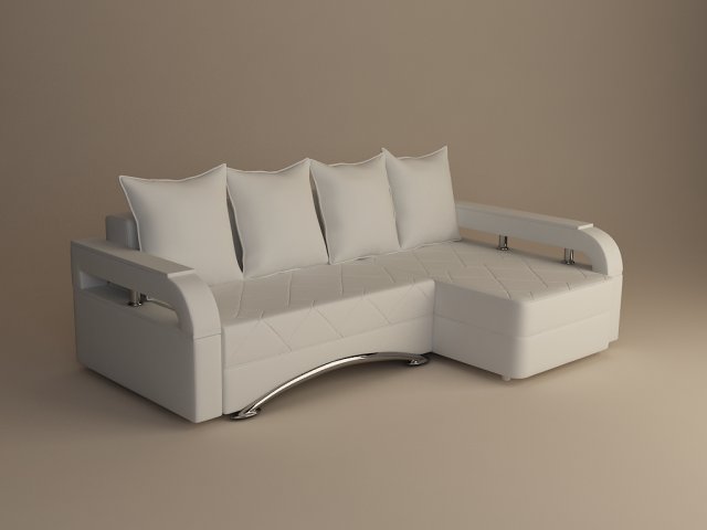 sofa 3D Модель .c4d .max .obj .3ds .fbx .stl .blend