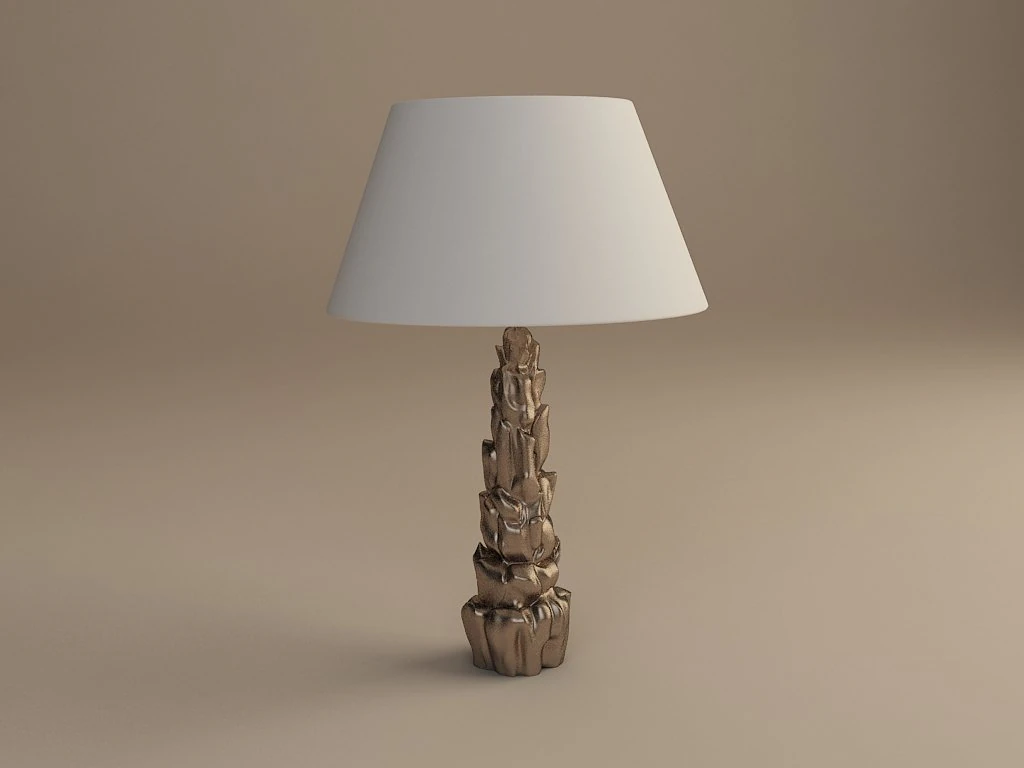 vaughan table lamp tm0070nibc 3D Model .c4d .max .obj .3ds .fbx .stl .blend