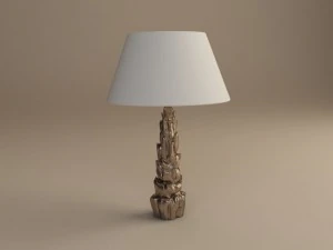 vaughan table lamp tm0070nibc 3D Model