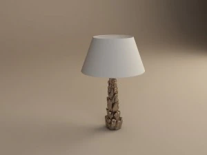 vaughan table lamp tm0070nibc 3D Model