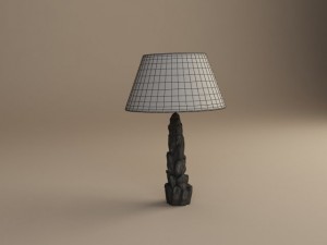 vaughan table lamp tm0070nibc 3D-Modell