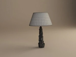 vaughan table lamp tm0070nibc 3D Model
