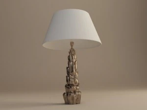 vaughan table lamp tm0070nibc 3D Model