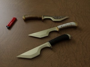 the original combat knife 3D Model