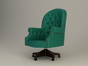 classic armchair Modelo 3D