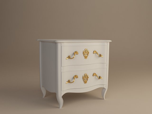 chest of drawers 3Dモデル .c4d .max .obj .3ds .fbx .stl .blend