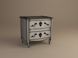 chest of drawers 3Dモデル