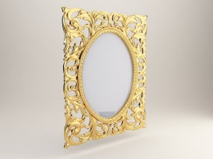 classic mirror Modello 3D