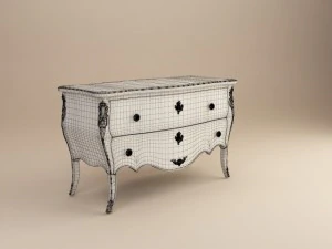 chest of drawers 3D Model