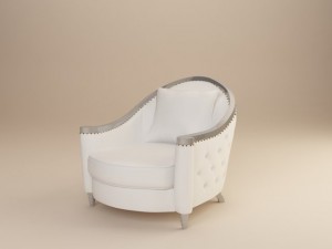 armchair Modello 3D