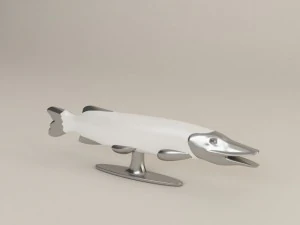 vis de snoek 3D Model