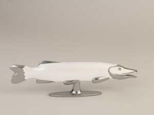 fish the pike 3D Модель
