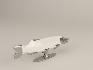 fish the pike 3D Модель