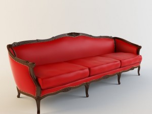 classic sofa 3D Model