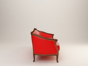 classic sofa 3D 모델