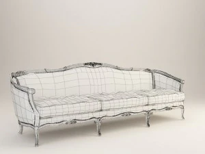 classic sofa 3D Model