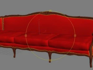 classic sofa 3D Model