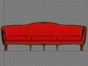 classic sofa 3D Model