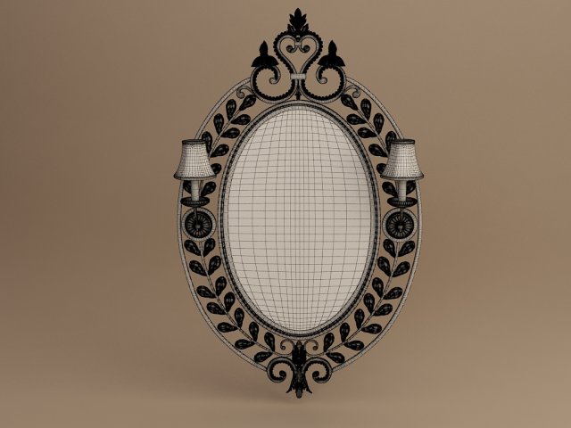 mirror light Modèle 3D .c4d .max .obj .3ds .fbx .stl .blend 