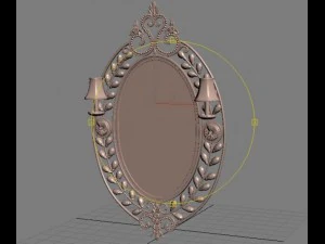mirror light 3D Model
