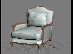 armchair 3D 模型