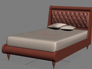 model bed 3D Модель
