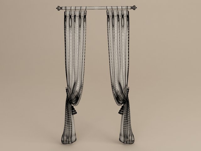 curtains Modèle 3D .c4d .max .obj .3ds .fbx .stl .blend 