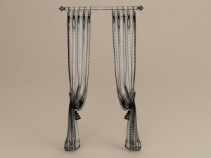 curtains Modello 3D