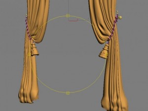 curtains Modèle 3D