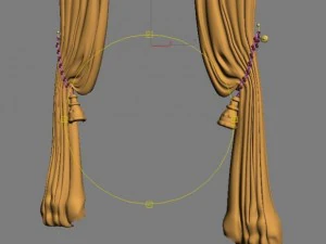 curtains 3D Model