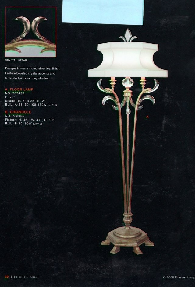 floor lamp Modelo 3D .c4d .max .obj .3ds .fbx .stl .blend 