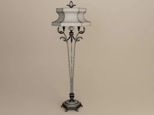 lampa podłogowa Model 3D