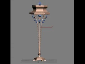 lampa podłogowa Model 3D