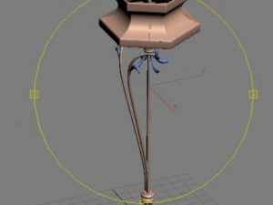 lampa podłogowa Model 3D