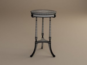 table 3D 모델