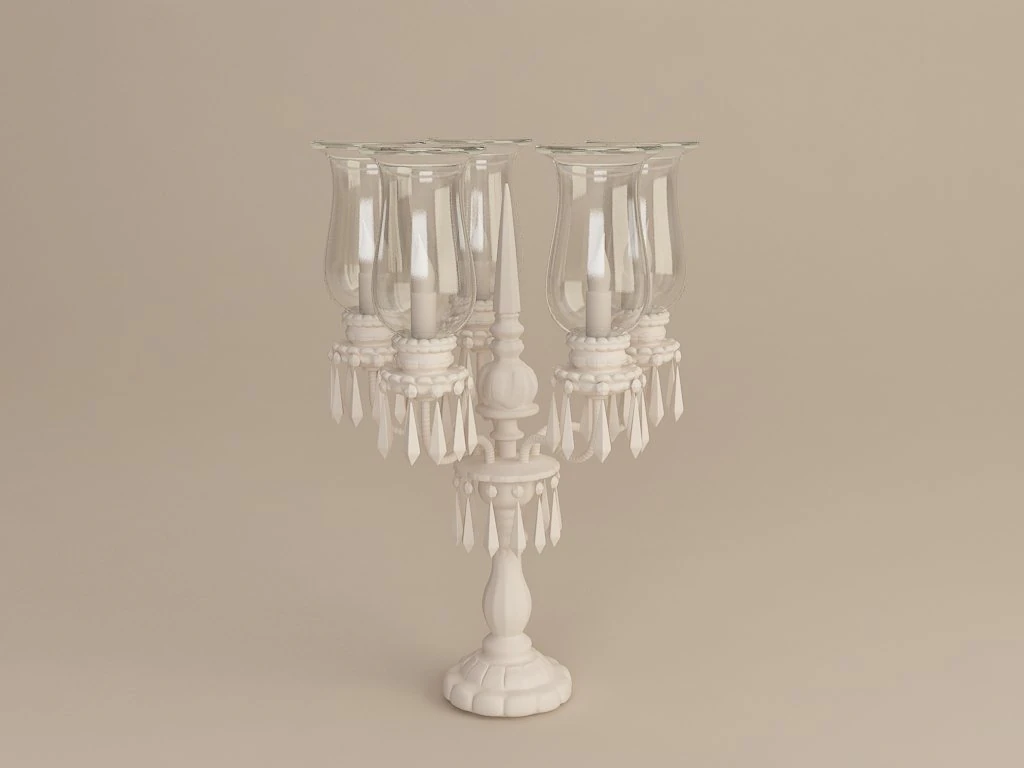 tablelamp 3D Model .c4d .max .obj .3ds .fbx .stl .blend 