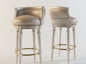 bar stool angelo cappellini 2571 3D Model
