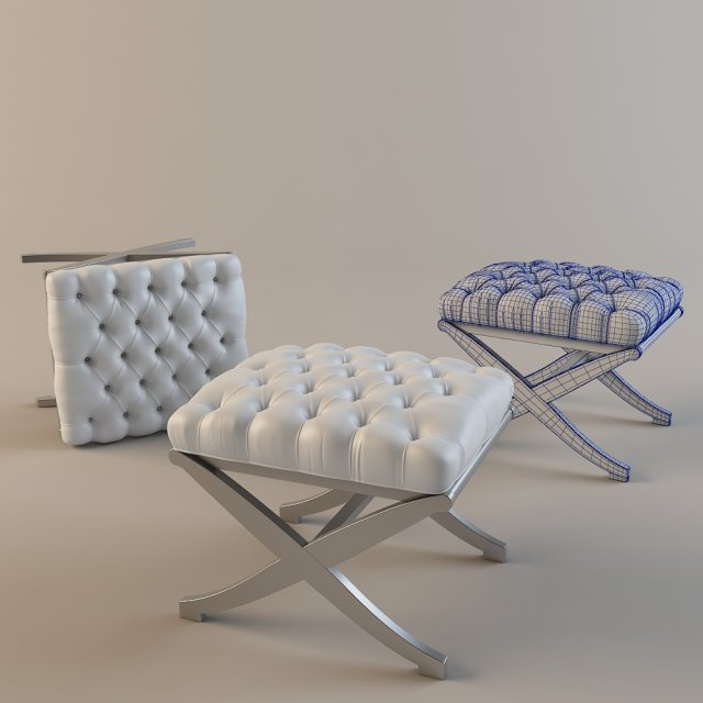 stool 3D 모델 .c4d .max .obj .3ds .fbx .stl .blend