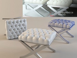 stool 3D 모델