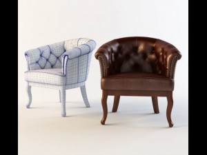 armchair Model 3D