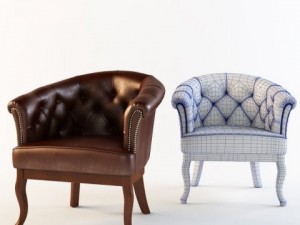 armchair Model 3D