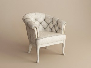armchair Model 3D