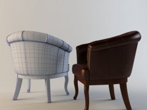 armchair Model 3D