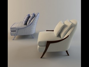 armchair Model 3D