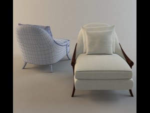 armchair Model 3D