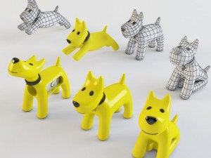 dogs euroset 3D 모델