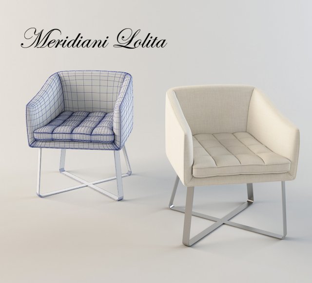 meridiani lolita 3D Модель .c4d .max .obj .3ds .fbx .stl .blend 