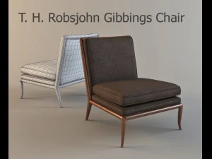 罗布斯约翰·吉宾斯椅 3D 模型